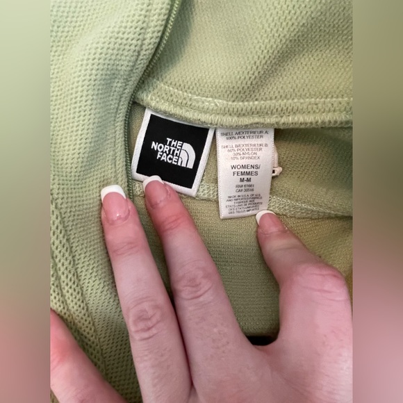 Northface light green jacket, size medium, great condition - Picture 3 of 3